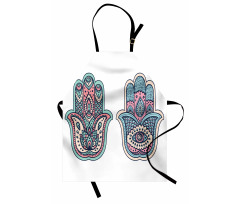 Boho Evil Eye Lotus Apron