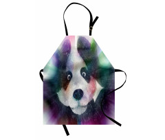 Psychedelic Panda Apron