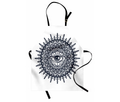 Traditional Mandala Art Apron