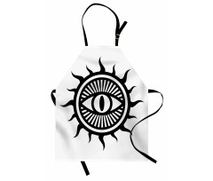 Occult Eye in Sun Apron