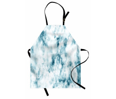 Grunge Marble Effect Apron