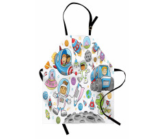 Space Kids Rocket Apron