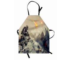 Technology Aliens Theme Apron