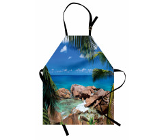 Palm Tree Coastline Apron