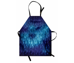 Cosmic Rain Effect Vivid Apron