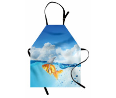 Goldfish with Shark Fin Apron