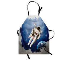 Planet Earth Art Outer Apron