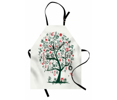 Tree Ornaments Gifts Apron