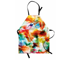 Puffy Dreamy Feathers Apron