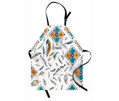 Tribal Bohemian Feather Apron