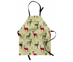 Damask Design Pattern Apron