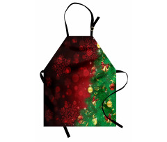 Jingle Bells Trees Apron