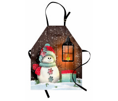 Garden with Gift Box Apron