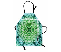 Tie Dye Effect Bohemian Apron