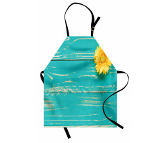 Wooden Spring Floral Apron