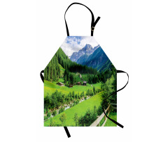 Alpine Scenery Pastoral Apron