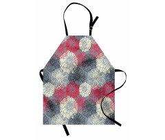 Hand Drawn Floral Art Apron