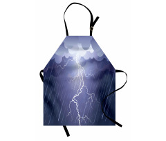 Thunderstorm Dark Clouds Apron