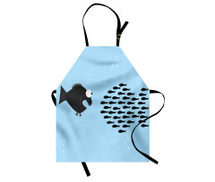 Funny Cartoon Motivation Apron