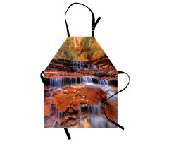 Waterfall Autumn Apron