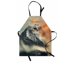 Snowy Peak Mountain Apron