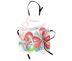 Floral Haze Apron