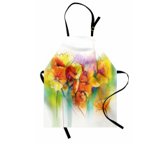 Autumn Flower Bouquet Apron