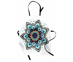 Boho Blooming Flower Apron