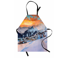 Winter Season Mountain Apron