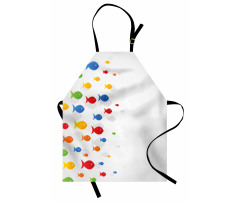 Cartoon Sea Animals Apron