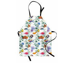 Watercolor Underwater Apron