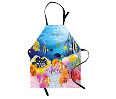 Fish Coral Reefs Apron