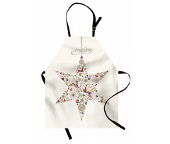 Poly Art Deer and Gifts Apron