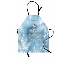 Noel Ornate Snowflake Apron