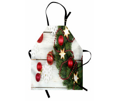 Ornament and Pine Apron