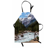 Winter Day Alberta Apron