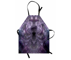 Space Cosmos Hearts Apron