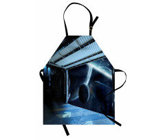 Moon Planet Scene Apron