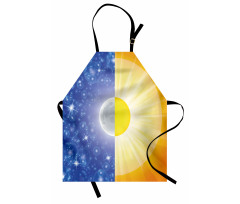 Sun Beams Sky Stars Apron