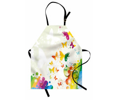 Butterfly Festival Art Apron