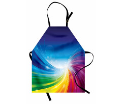 Wavy Funky Pop Art Apron