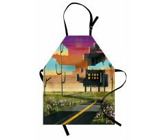 Futuristic Paint Apron