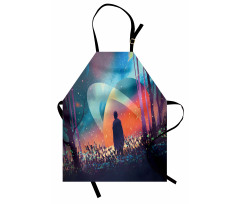 Galaxy Planets Cosmos Apron