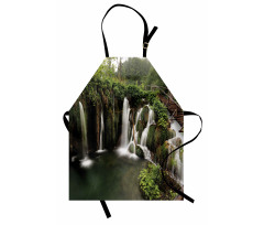 Crotian Round Waterfall Apron