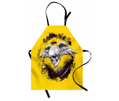 Death Angel Wings Skull Apron