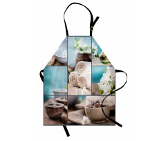 Collage Flowers Apron