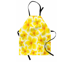 Plumeria Flower Blossoms Apron