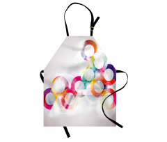 Disc Shapes Circles Apron