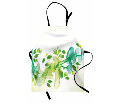 Abstract Floral Design Apron