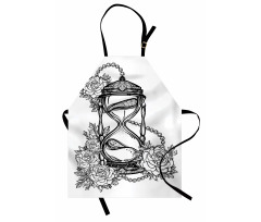 Sketch Style Hourglass Apron